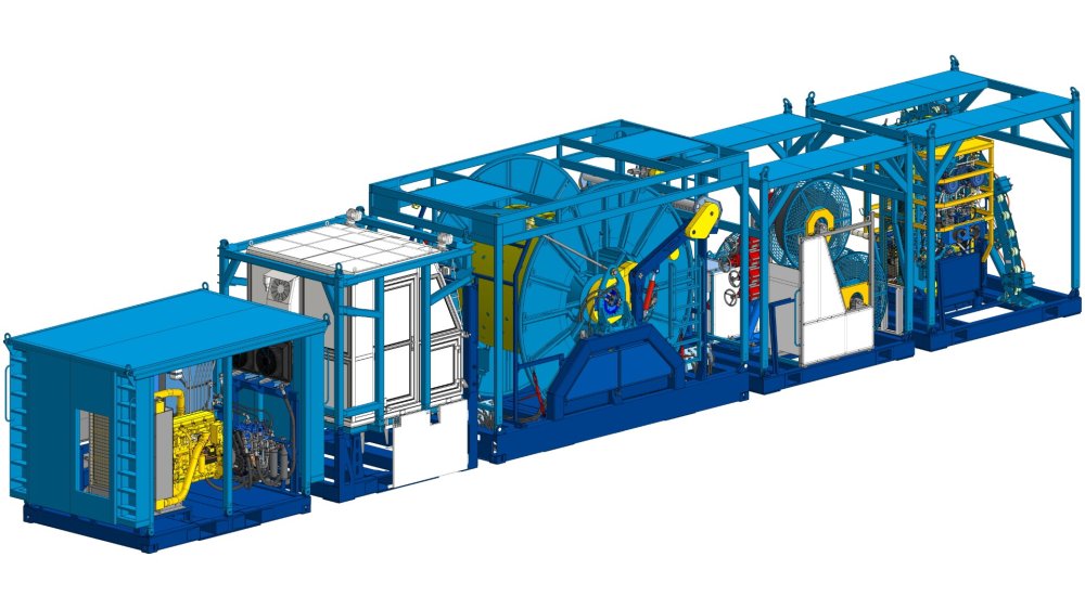 Установка колтюбинговая подземного и капитального ремонта скважин УКРС-40К