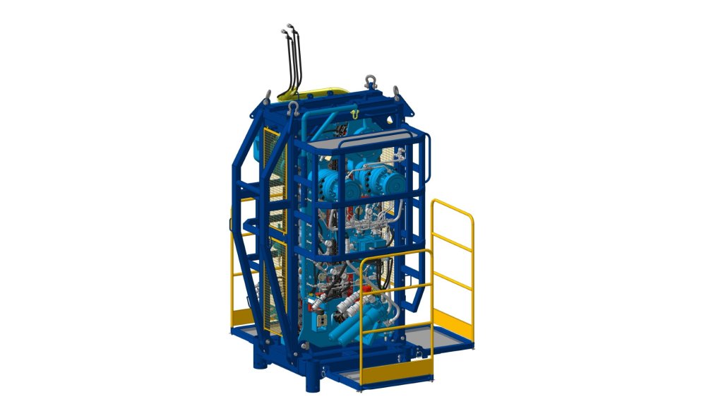 УКРС 40.77.00.00.00.00 АГРЕГАТ МЕХАНИЗМА ПОДАЧИ КОЛТЮБИНГОВОЙ УСТАНОВКИ