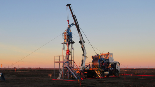 Установка колтюбинговая подземного и капитального ремонта скважин УКРС-20