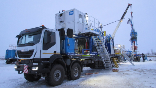 Установка колтюбинговая подземного и капитального ремонта скважин УКРС-40С