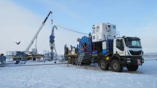 Установка колтюбинговая подземного и капитального ремонта скважин УКРС-40С