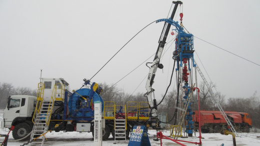 Установка колтюбинговая подземного и капитального ремонта скважин УКРС-20