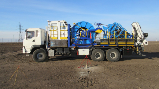 Установка колтюбинговая подземного и капитального ремонта скважин УКРС-20