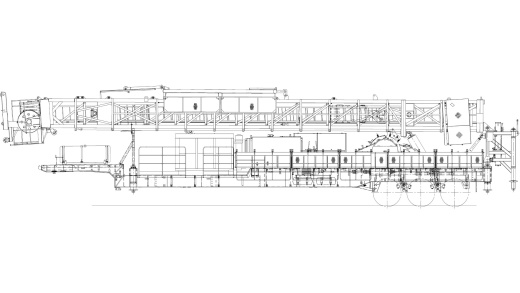 МОБИЛЬНЫЙ АГРЕГАТ ДЛЯ РЕМОНТА СКВАЖИН МАБР3200/160Д