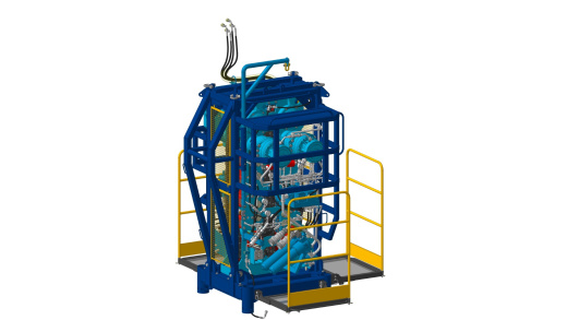 УКРС 30.77.00.00.00.00 АГРЕГАТ МЕХАНИЗМА ПОДАЧИ КОЛТЮБИНГОВОЙ УСТАНОВКИ